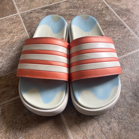 Platform Adidas slides - Picture 4 of 6